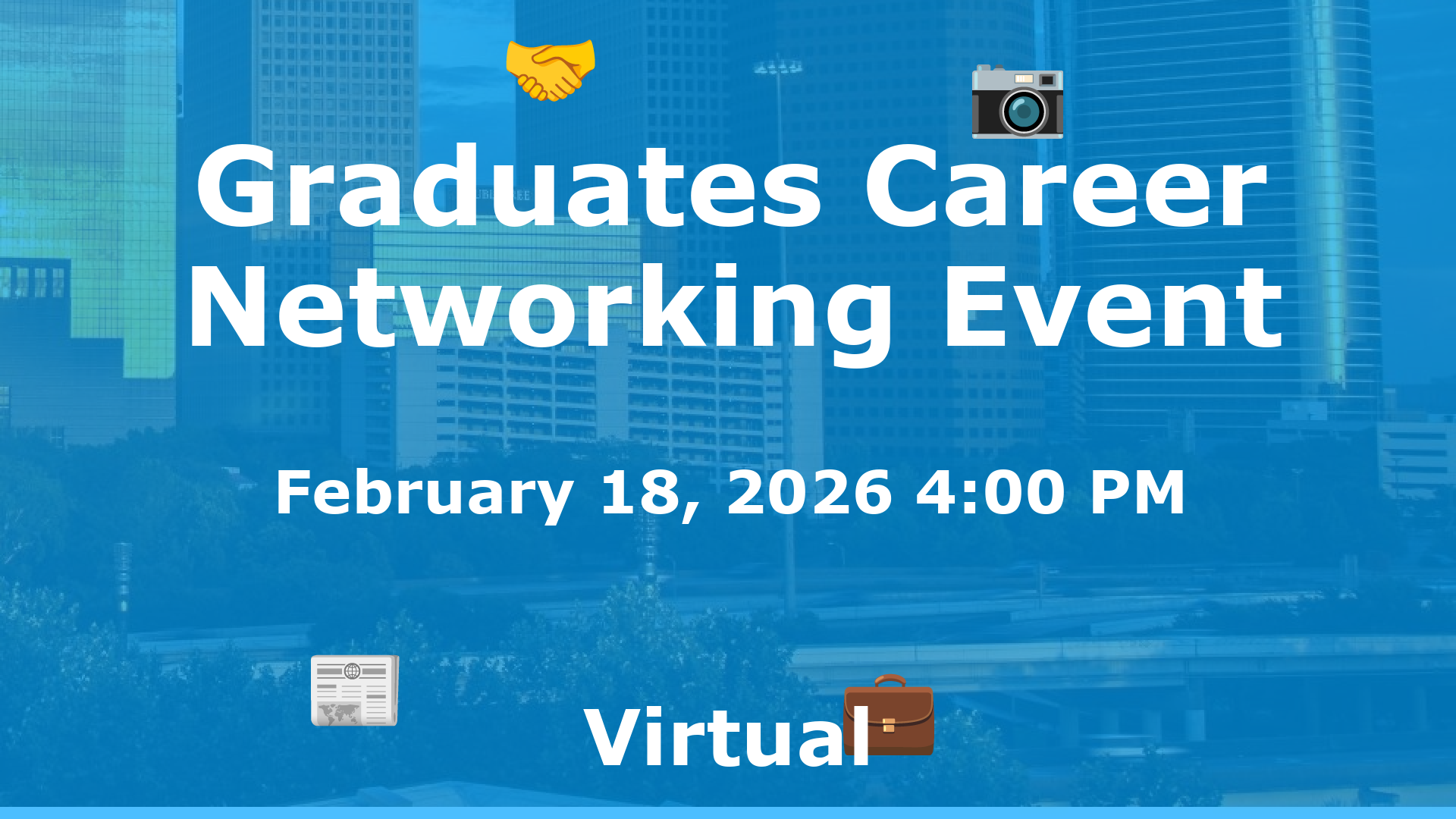 Graduates Career Networking Event event image